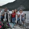 Catching Sockeye limits on the Fraser River.